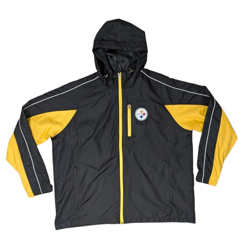 Pittsburgh Steelers NFL Hooded Windbreaker XXL